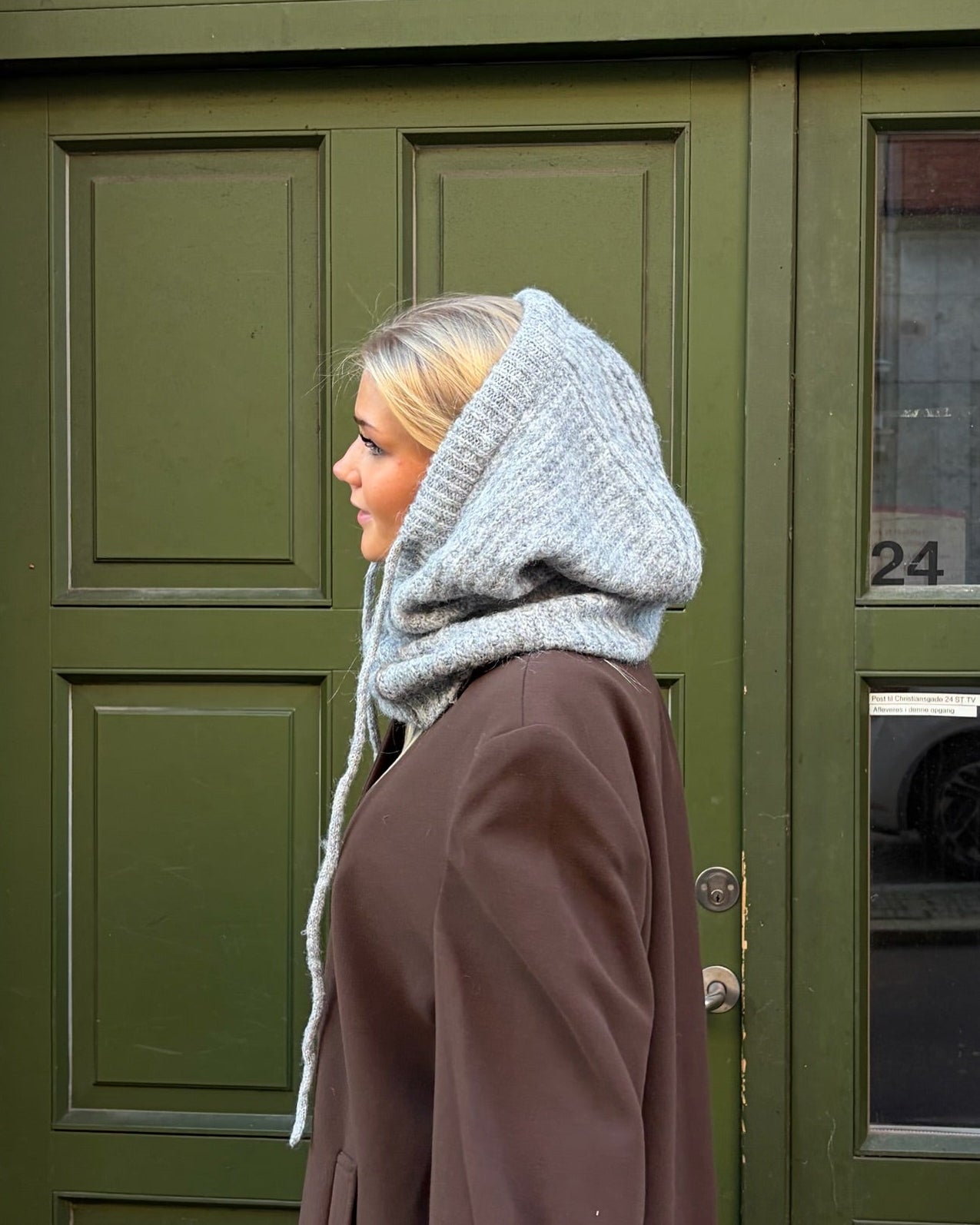 PCNAMBI Headwear - Light Grey Melange